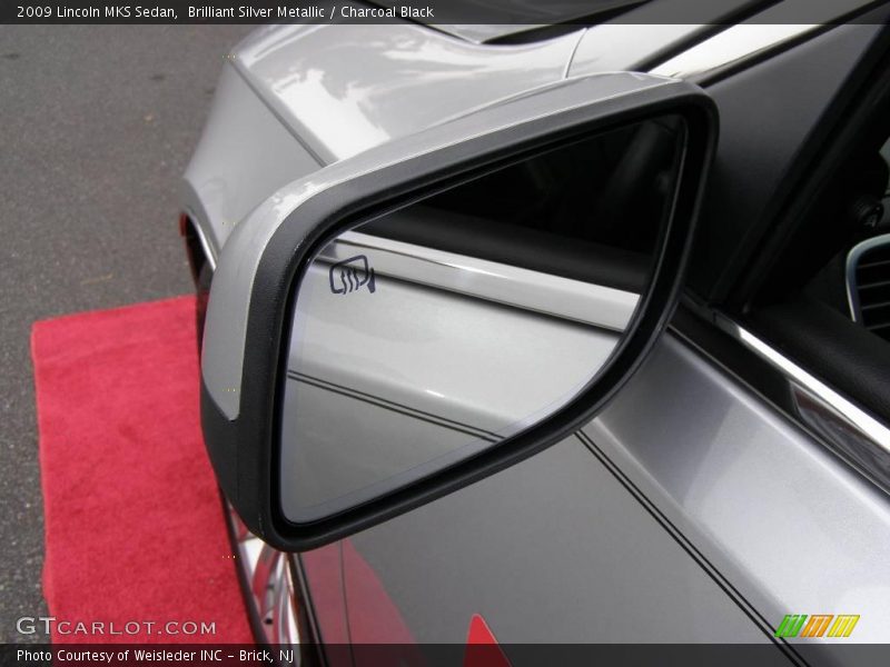 Brilliant Silver Metallic / Charcoal Black 2009 Lincoln MKS Sedan