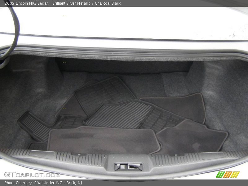 Brilliant Silver Metallic / Charcoal Black 2009 Lincoln MKS Sedan