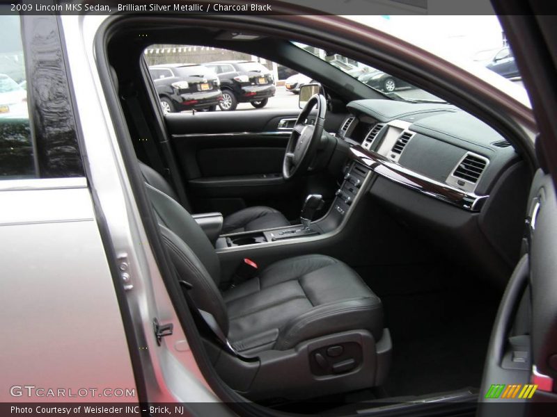 Brilliant Silver Metallic / Charcoal Black 2009 Lincoln MKS Sedan