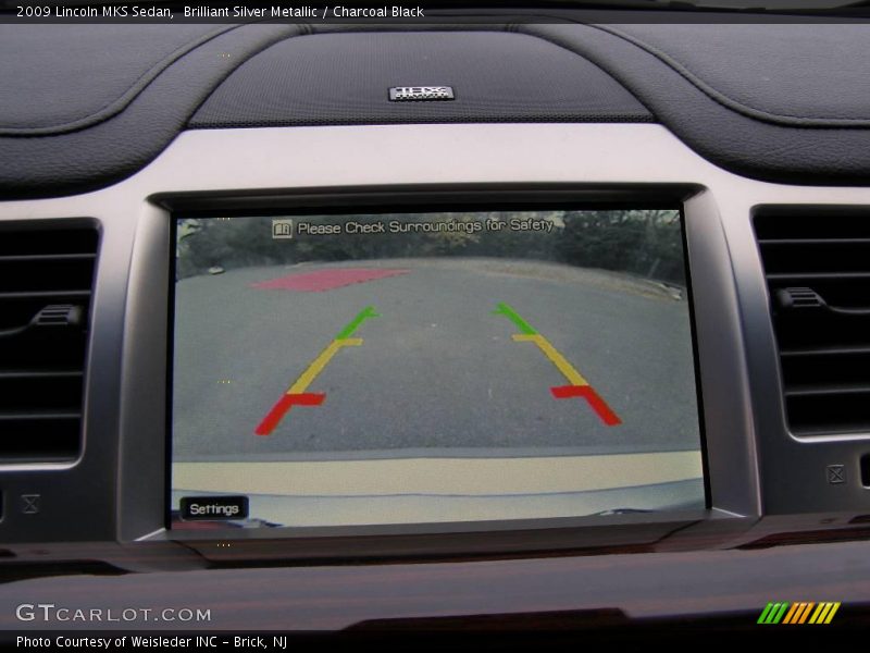 Brilliant Silver Metallic / Charcoal Black 2009 Lincoln MKS Sedan