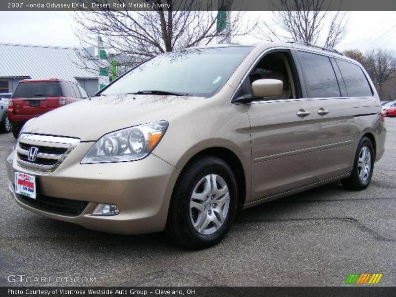 Desert Rock Metallic / Ivory 2007 Honda Odyssey EX-L