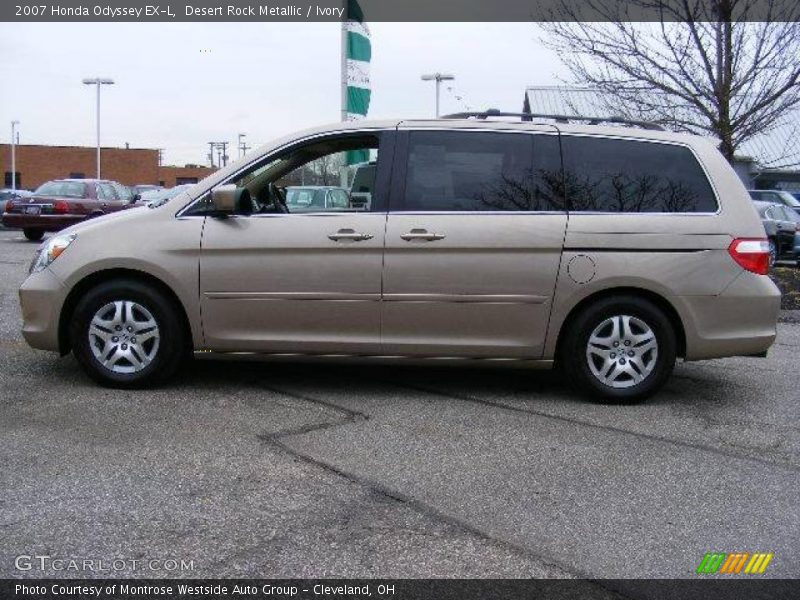 Desert Rock Metallic / Ivory 2007 Honda Odyssey EX-L