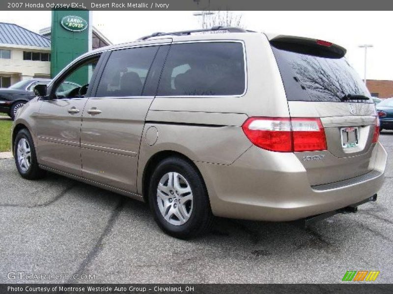Desert Rock Metallic / Ivory 2007 Honda Odyssey EX-L