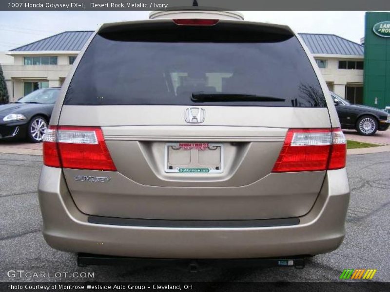 Desert Rock Metallic / Ivory 2007 Honda Odyssey EX-L