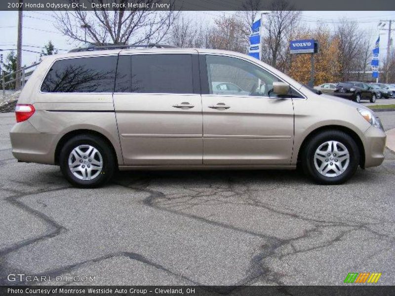 Desert Rock Metallic / Ivory 2007 Honda Odyssey EX-L