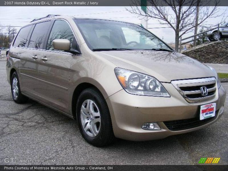 Desert Rock Metallic / Ivory 2007 Honda Odyssey EX-L