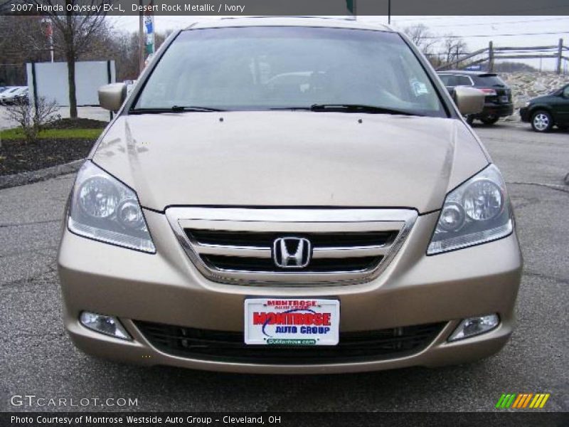 Desert Rock Metallic / Ivory 2007 Honda Odyssey EX-L