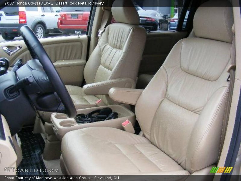 Desert Rock Metallic / Ivory 2007 Honda Odyssey EX-L
