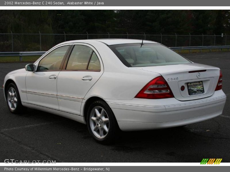 Alabaster White / Java 2002 Mercedes-Benz C 240 Sedan