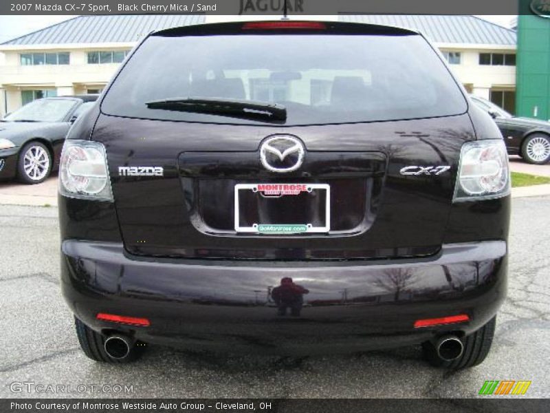 Black Cherry Mica / Sand 2007 Mazda CX-7 Sport