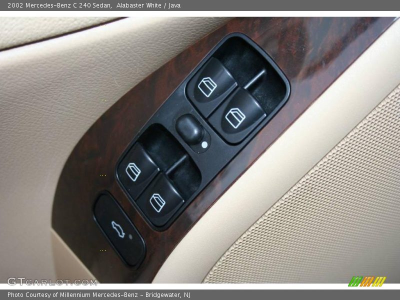 Alabaster White / Java 2002 Mercedes-Benz C 240 Sedan