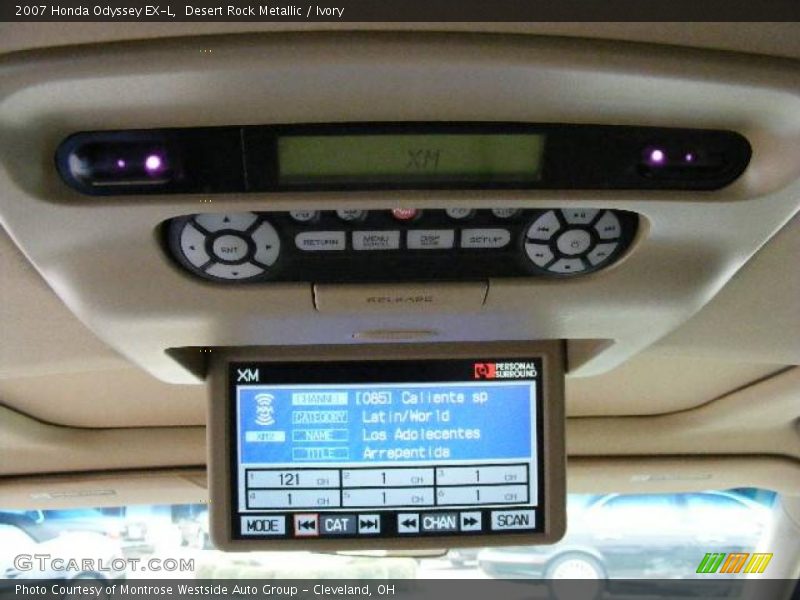 Desert Rock Metallic / Ivory 2007 Honda Odyssey EX-L