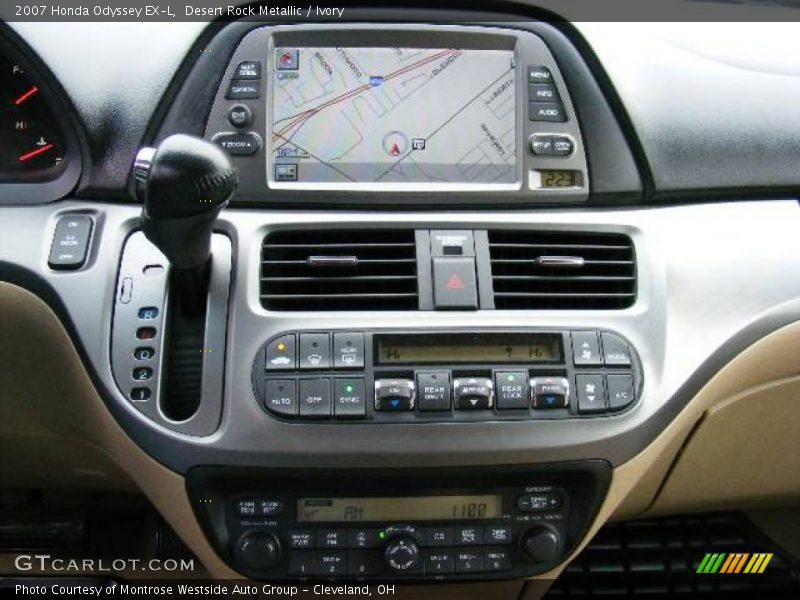 Desert Rock Metallic / Ivory 2007 Honda Odyssey EX-L