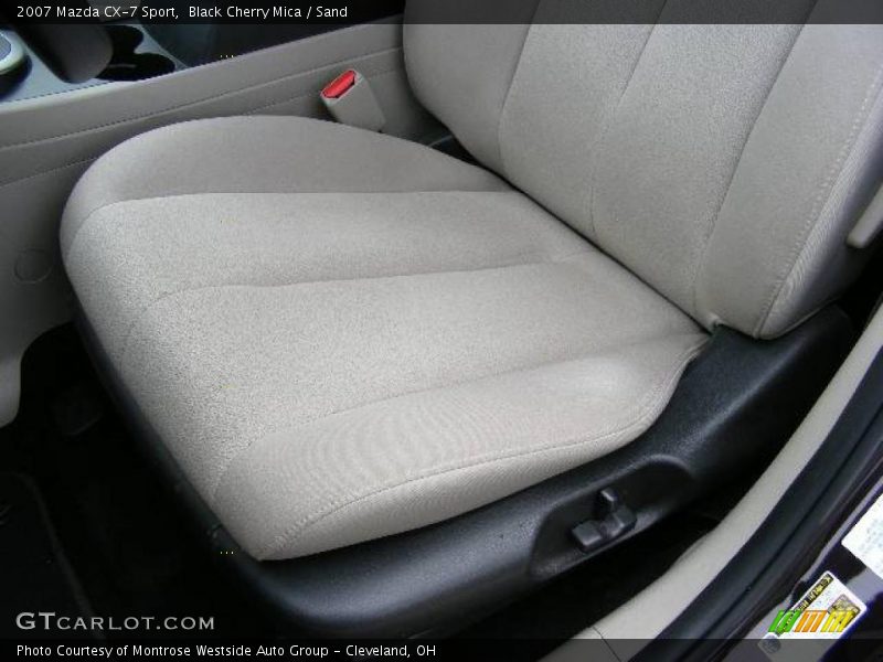Black Cherry Mica / Sand 2007 Mazda CX-7 Sport
