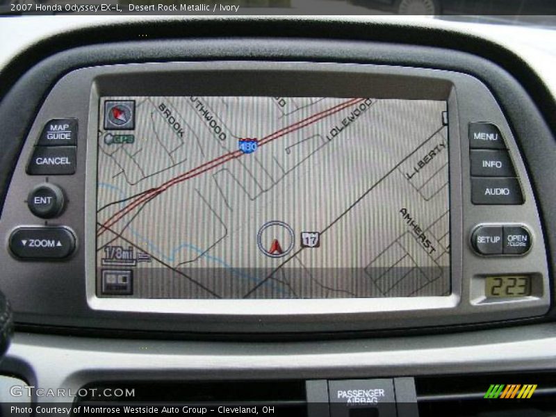 Desert Rock Metallic / Ivory 2007 Honda Odyssey EX-L