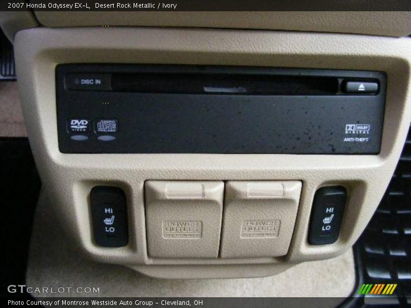 Desert Rock Metallic / Ivory 2007 Honda Odyssey EX-L