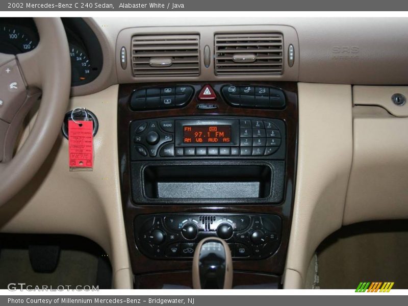Alabaster White / Java 2002 Mercedes-Benz C 240 Sedan