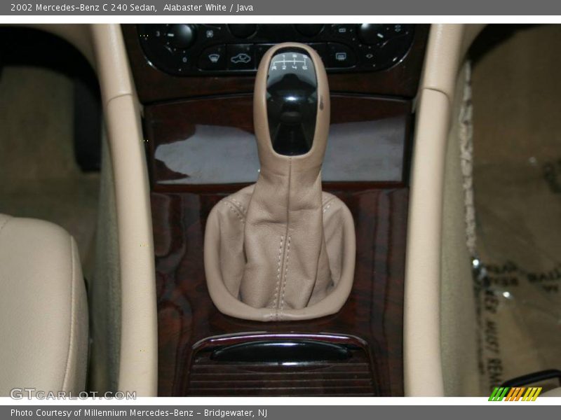 Alabaster White / Java 2002 Mercedes-Benz C 240 Sedan