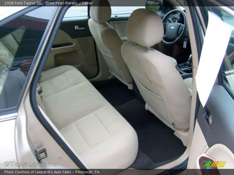 Dune Pearl Metallic / Camel 2008 Ford Taurus SEL