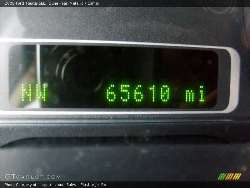 Dune Pearl Metallic / Camel 2008 Ford Taurus SEL