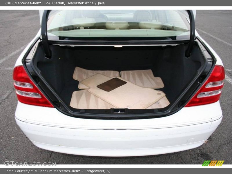 Alabaster White / Java 2002 Mercedes-Benz C 240 Sedan