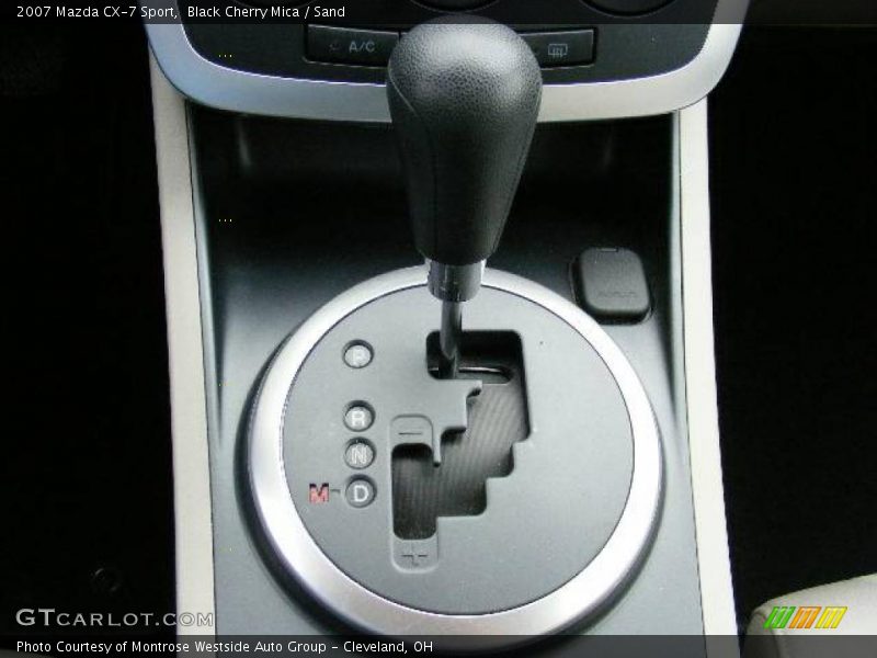 Black Cherry Mica / Sand 2007 Mazda CX-7 Sport