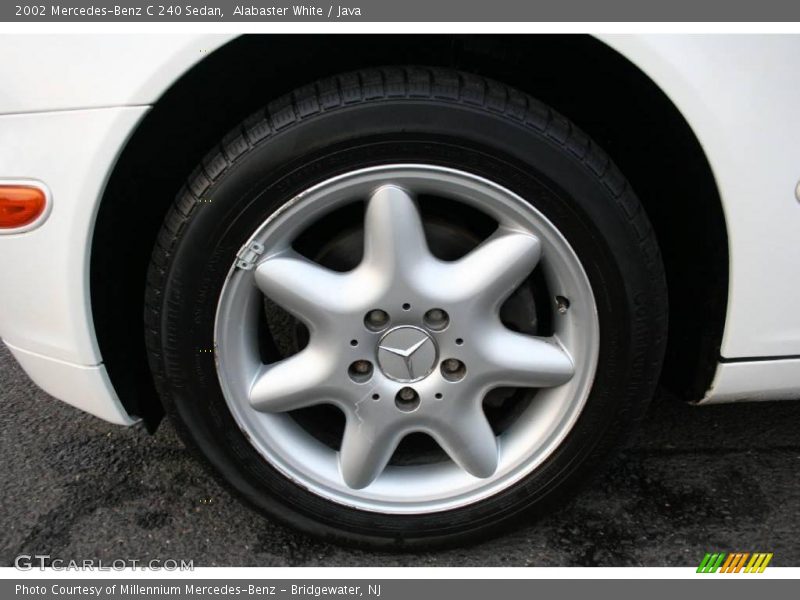 Alabaster White / Java 2002 Mercedes-Benz C 240 Sedan