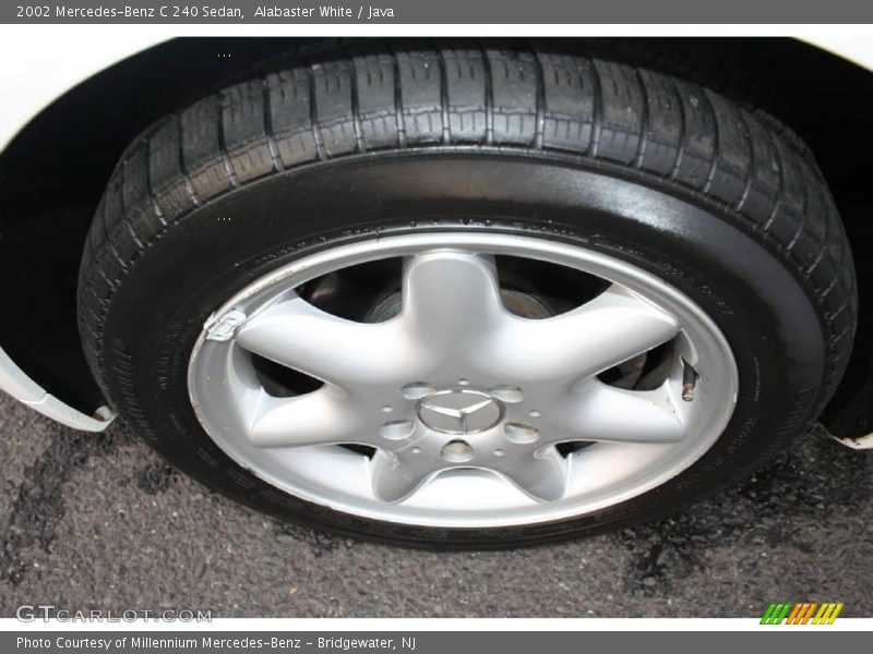 Alabaster White / Java 2002 Mercedes-Benz C 240 Sedan