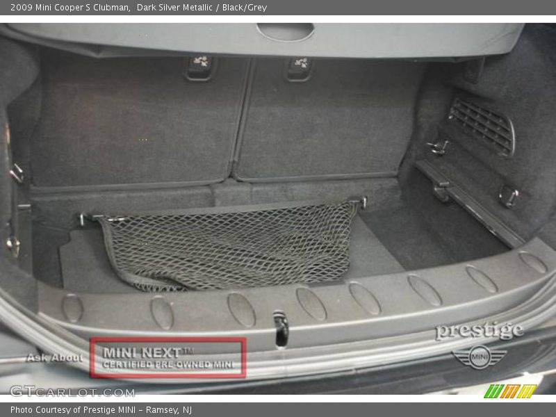 Dark Silver Metallic / Black/Grey 2009 Mini Cooper S Clubman
