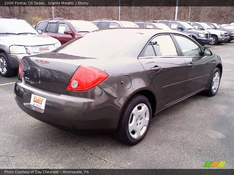 Granite Metallic / Ebony 2006 Pontiac G6 Sedan