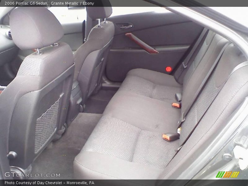 Granite Metallic / Ebony 2006 Pontiac G6 Sedan