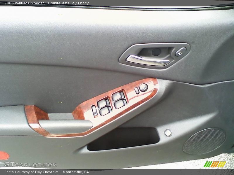 Granite Metallic / Ebony 2006 Pontiac G6 Sedan