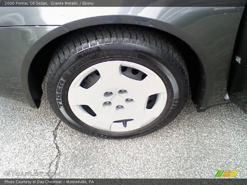 Granite Metallic / Ebony 2006 Pontiac G6 Sedan