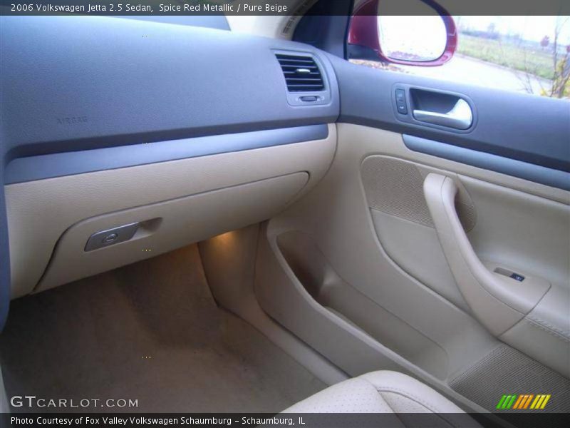 Spice Red Metallic / Pure Beige 2006 Volkswagen Jetta 2.5 Sedan