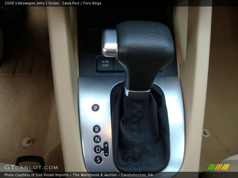 Salsa Red / Pure Beige 2008 Volkswagen Jetta S Sedan