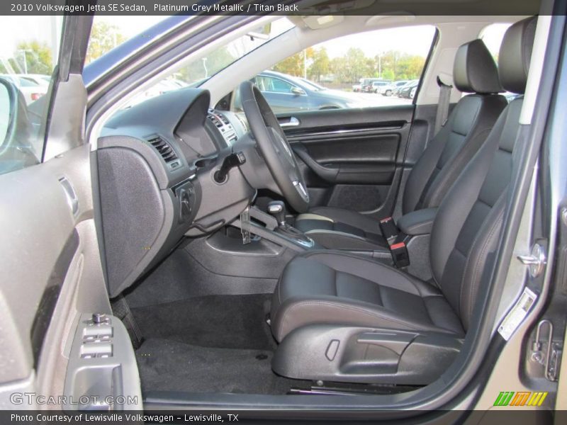 Platinum Grey Metallic / Titan Black 2010 Volkswagen Jetta SE Sedan
