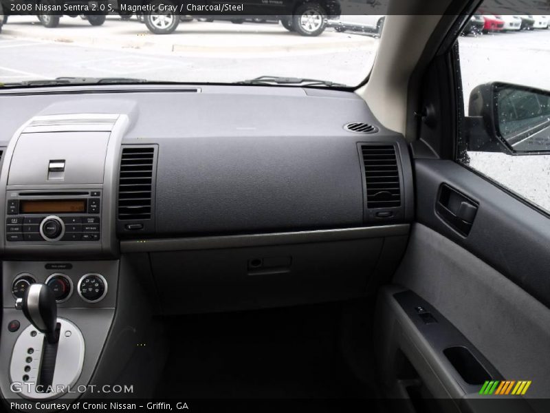 Magnetic Gray / Charcoal/Steel 2008 Nissan Sentra 2.0 S