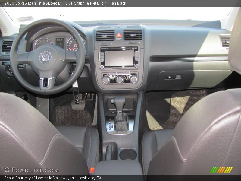 Blue Graphite Metallic / Titan Black 2010 Volkswagen Jetta SE Sedan