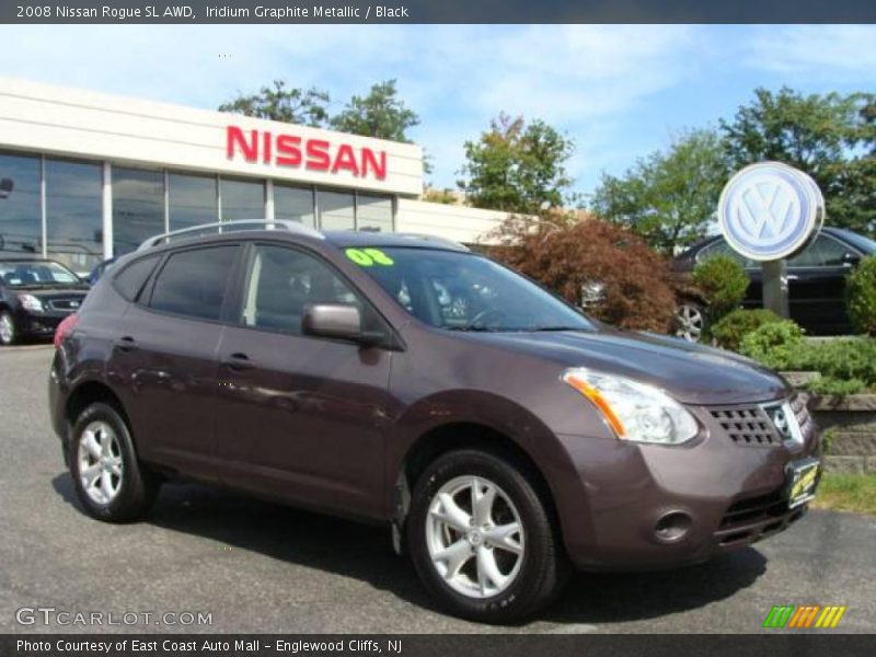 Iridium Graphite Metallic / Black 2008 Nissan Rogue SL AWD
