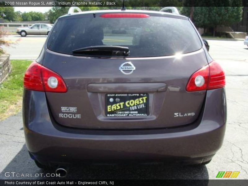 Iridium Graphite Metallic / Black 2008 Nissan Rogue SL AWD