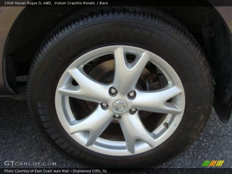 Iridium Graphite Metallic / Black 2008 Nissan Rogue SL AWD