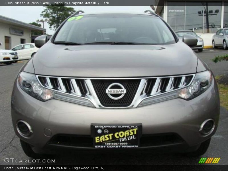 Platinum Graphite Metallic / Black 2009 Nissan Murano S AWD