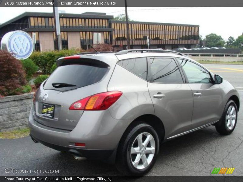 Platinum Graphite Metallic / Black 2009 Nissan Murano S AWD