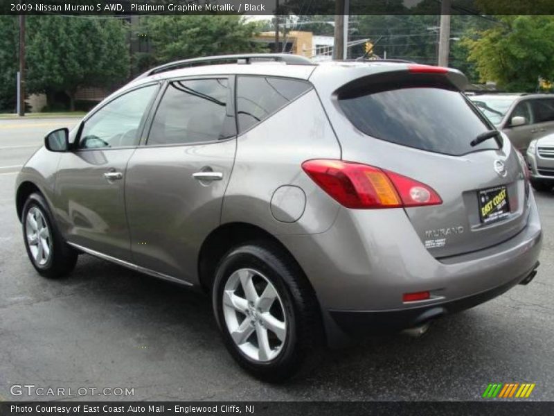 Platinum Graphite Metallic / Black 2009 Nissan Murano S AWD