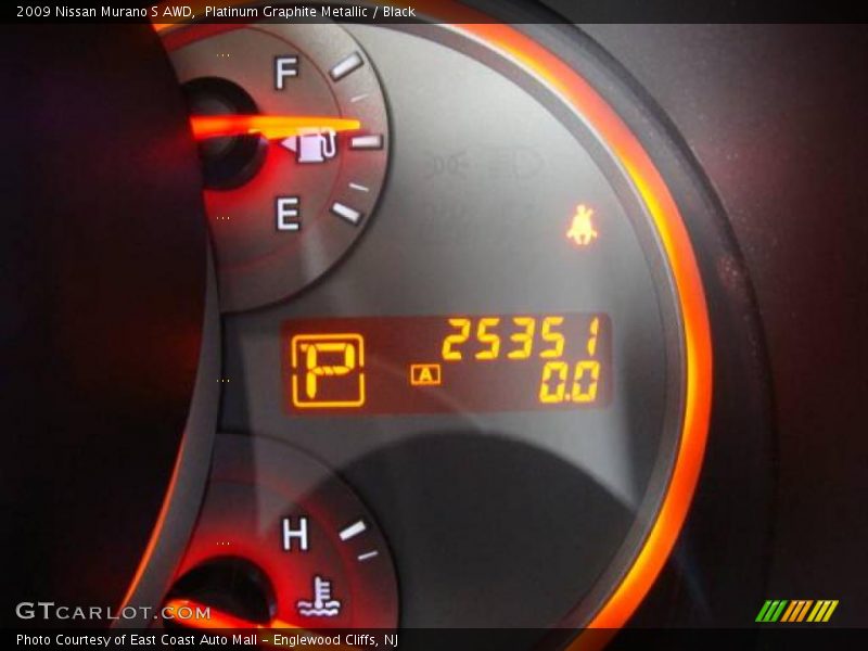 Platinum Graphite Metallic / Black 2009 Nissan Murano S AWD