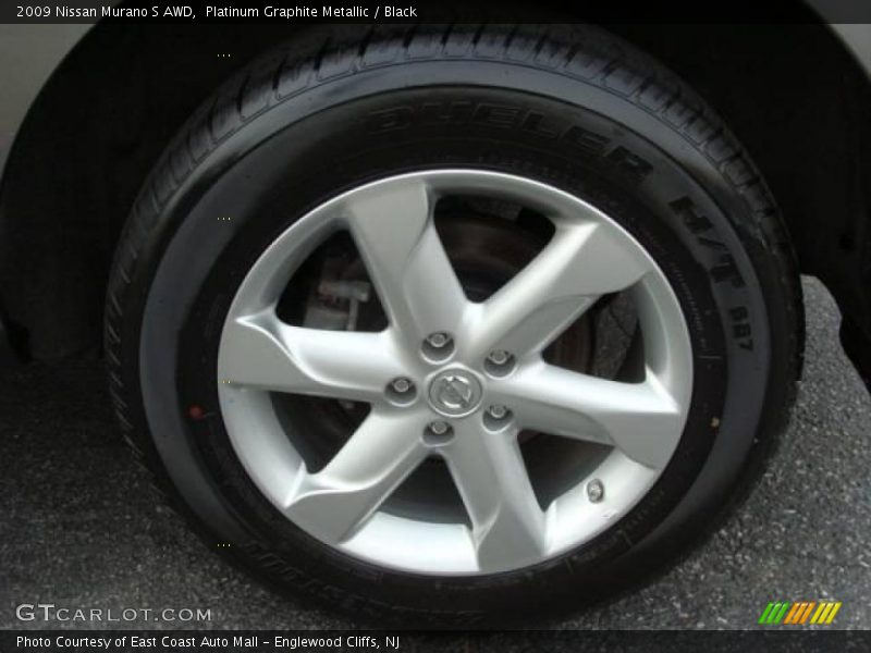 Platinum Graphite Metallic / Black 2009 Nissan Murano S AWD