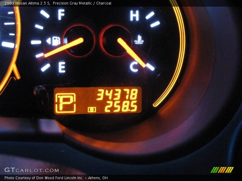 Precision Gray Metallic / Charcoal 2009 Nissan Altima 2.5 S