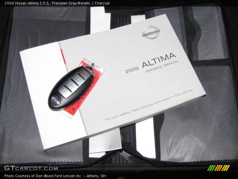 Precision Gray Metallic / Charcoal 2009 Nissan Altima 2.5 S