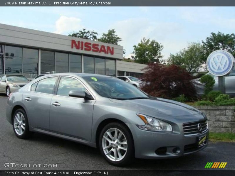 Precision Gray Metallic / Charcoal 2009 Nissan Maxima 3.5 S