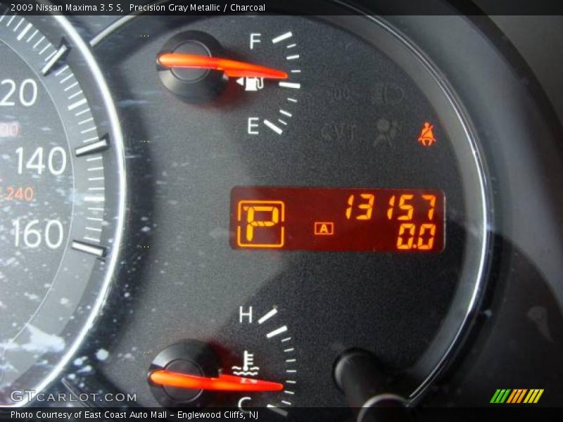 Precision Gray Metallic / Charcoal 2009 Nissan Maxima 3.5 S